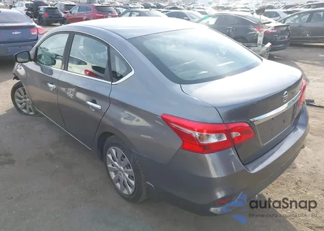 2017 Nissan Sentra S z USA, uszkodzony, nr VIN 3N1AB7AP7HY326045